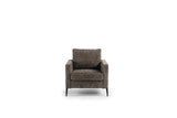 1 zits fauteuil. stof Elite. E840 bruin