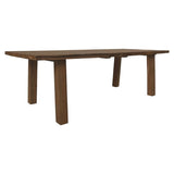 Creëer een luxe tuinsetting met deze robuuste eettafel, ontworpen voor acht personen en perfect voor ontspannen samenzijn in de buitenlucht.