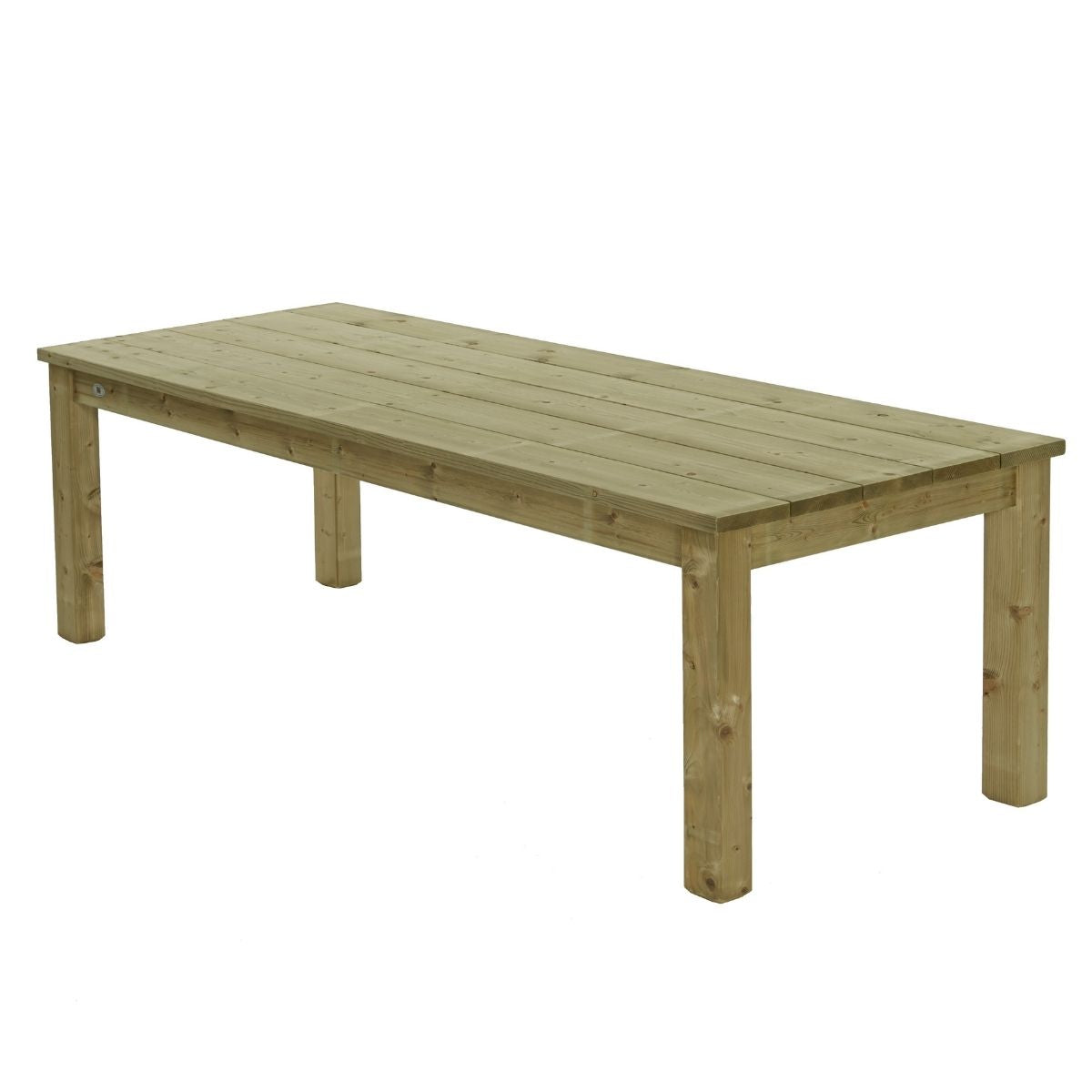 grote tuin tafel tuintafel voor elk gezin altijd ruimte stevig hout FSC gekeurd recyclebaar gaat lang mee geeft een leuke sfeer 