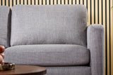 3-Sitzer-Sofa CL L+R. Stoff gewebt. W520 Taupe