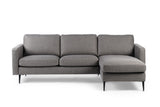 3-Sitzer-Sofa CL L+R. Stoff gewebt. W520 Taupe