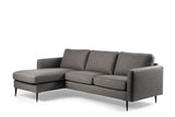 3-Sitzer-Sofa CL L+R. Stoff gewebt. W520 Taupe