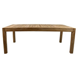 Teakhouten Tuintafel Aruba - Een perfecte aanvulling voor stijlvolle en gezellige buitenontmoetingen. Geniet van de warme sfeer en functionaliteit van deze prachtige tafel in jouw tuin!