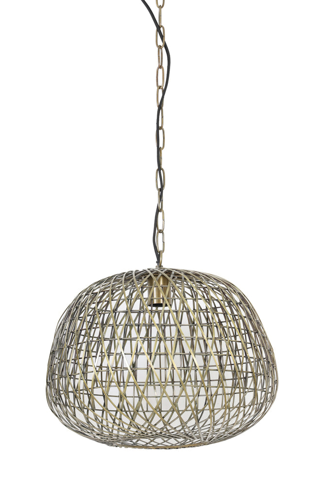 Hanging lamp 40x35 cm ALWINA antique bronze