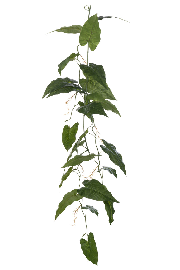 Anthurium Hanging Vine Artificial Green