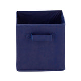 Isabella - Opbergdozen - blauw - polypropeen - 26x26x26 cm 6er Pack