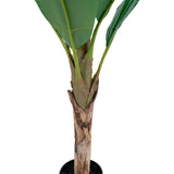 Finn - kunstplant - Banana Palm - PE Plastic en Polyester - 150 cm