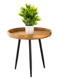 James - Beistelltisch - Holz - Mango Altholz - ø 40 o 50 cm