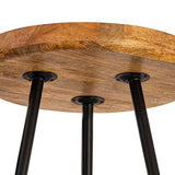 James - Bijzettafel - Hout - Mango Altholz - ø 40 o. 50 cm