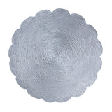 Joseph - bijzettafel - zilver of goud - aluminium - ø 35 x H 45 cm