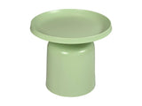 Mara side table - 50x50x42 - Light green - Powder-coated metal