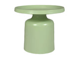 Mara side table - 50x50x42 - Light green - Powder-coated metal