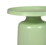 Mara side table - 50x50x42 - Light green - Powder-coated metal