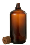 Bottle Vintage Glass Brown