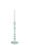 Candleholder Classic Aluminium Blue S