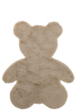 Carpet Bear Polyester Beige