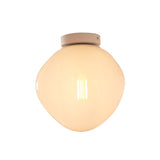 Ceiling lamp Helsinki boulder - milk white