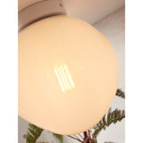 Ceiling lamp Helsinki boulder - milk white