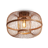 Ceiling lamp Hokkaido bamboo h.28xdia.38cm - natural