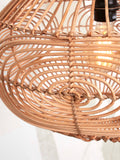 Ceiling lamp Madeira rattan/ellipse dia.48xh.30cm - natural