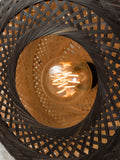 Ceiling lamp Palawan bamboo 40x15cm nat./black - S