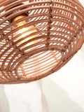 Ceiling lamp Tanami rattan dia.25xh.20cm - natural