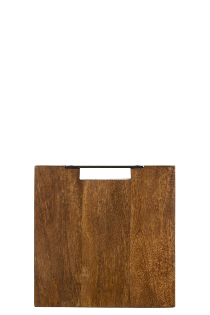 Chopping Board Square Mango Wood Brown Small