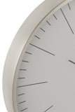 Clock Gerbert Aluminium Grey