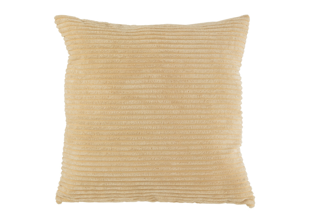 Cushion Stripe Textile Beige