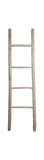 Decoratieve ladder - 35-45x5x150 - Naturel - Teak