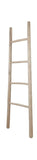 Decoratieve ladder - 35-45x5x150 - Naturel - Teak