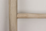 Decoratieve ladder - 35-45x5x150 - Naturel - Teak