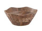 Elin - Dekoschale - natuurlijk hout - massief Mangohout - ø25 o. 30cm H6cm