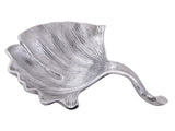 Mia - decoratieve schaal - goud - aluminium - 30x30x5 cm