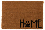 Door Mat Home Coconut Natural/Black