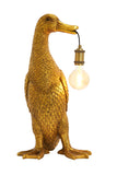 Tischlampe 32x31x65 cm DUCK antike Bronze