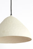 Hanging lamp 25x15 cm ELIMO matt cream