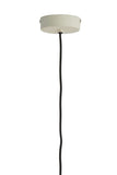 Hanging lamp 25x15 cm ELIMO matt cream