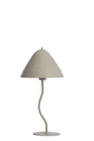 Table lamp 25x50 cm ELIMO matt light grey