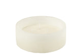 Floating Candle Cylinder White-15H