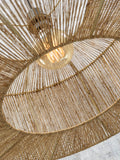 Floor lamp Iguazu bamboo/jute natural h.176cm/shade 50x22cm natural S