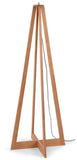 Floor lamp Java 4-legs bamboo nat. h.145cm/shade dia.50xh.22cm - bl/nat.