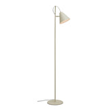 Floor lamp Lisbon pointed shade - soft green