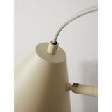 Floor lamp Lisbon pointed shade - soft green