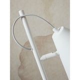 Floor lamp Lisbon pointed shade - white