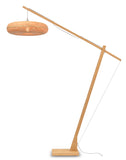 Floor lamp Palawan bamboo h.207cm/shade 60x15cm nat.