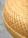 Floor lamp Palawan bamboo h.207cm/shade 60x15cm nat.