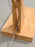 Floor lamp Palawan bamboo h.207cm/shade 60x15cm nat.