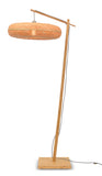 Floor lamp Palawan bamboo nat. h.176cm/shade 60x15cm natural