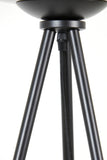 Floor lamp tripod 42x146 cm MAYSON smoked glass+matt black